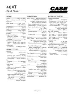 40xt 3.9cummins skid steer torque specs|Print 40XT spec sheet .